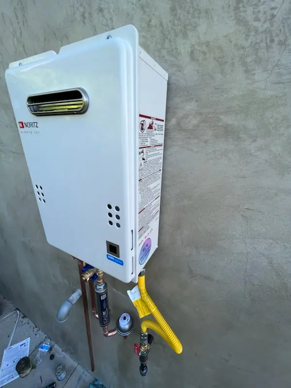 Tankless water heater installation for Rockingham homes